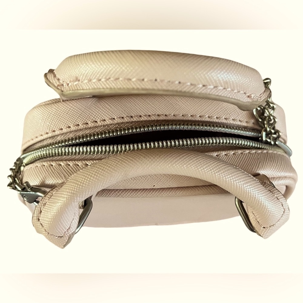 Hostess Pick 🔥 Guess Pink Mauve Mini Handbag Crossbody - Picture 12 of 15